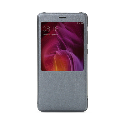 Redmi Note 4 Smart View Flip Case Blue