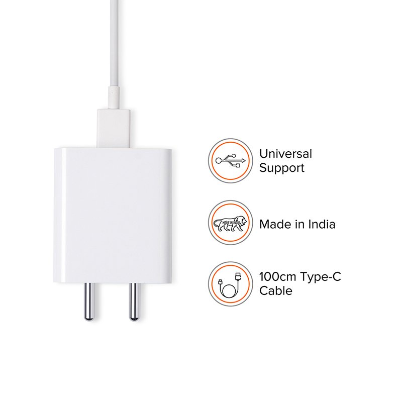 Mi 33W SonicCharge 2.0 Charger White]Product Info - Mi India