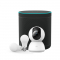 Mi Wifi Smart Speaker + Mi Home Security Camera 360° 1080P +Mi Smart LED Bulb (White - Pack of 2)