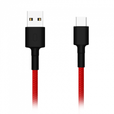 Mi Braided USB Type-C Cable 100cm Kırmızı