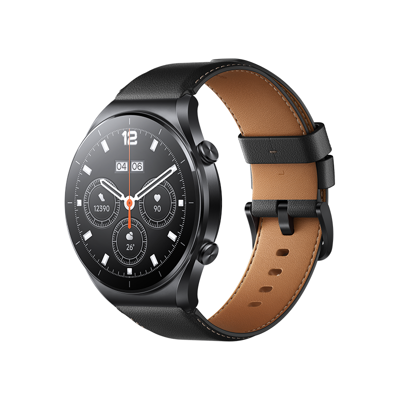 Xiaomi Watch S1 皮革錶帶 黑色
