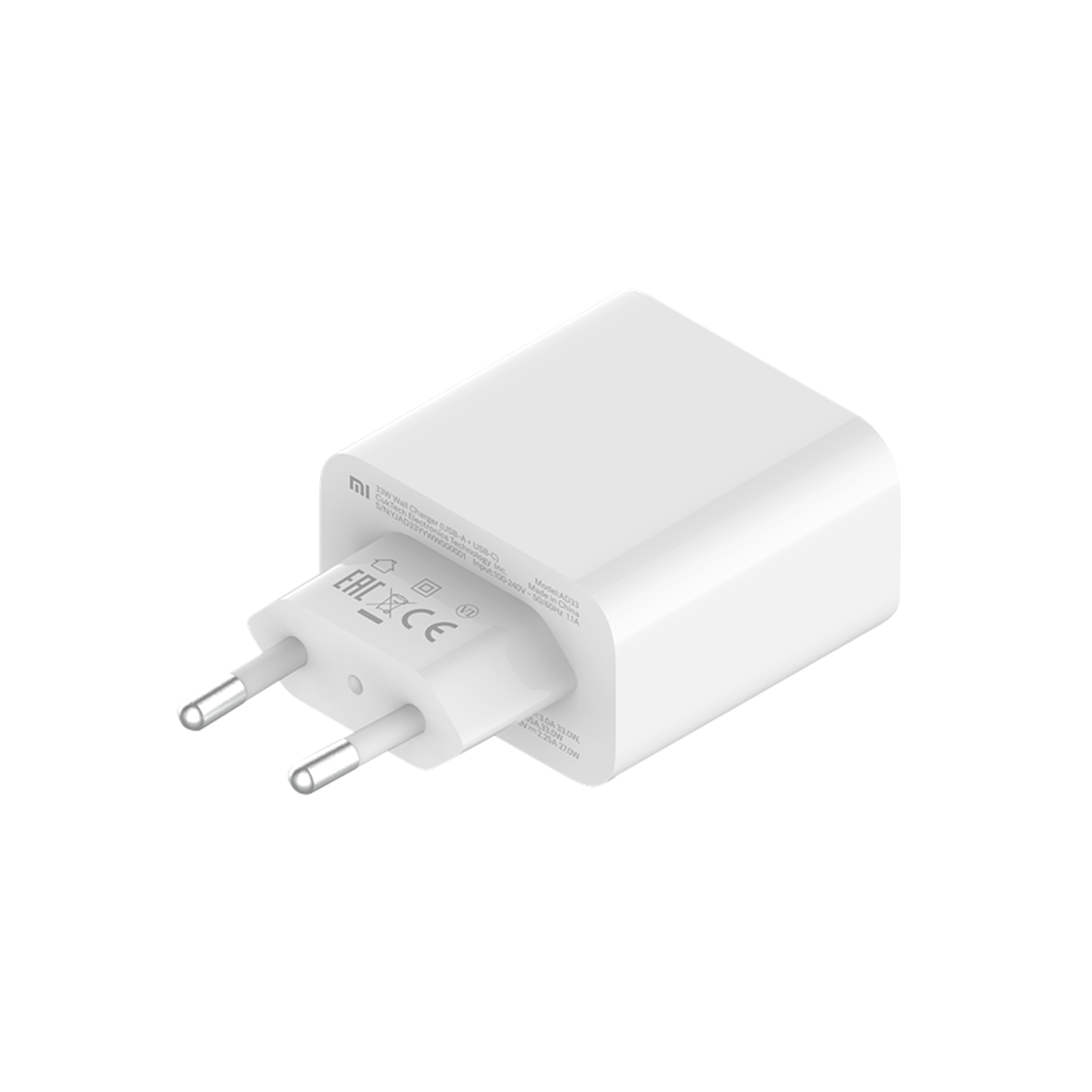 Mi 33W Wall Charger (Type-A + Type-C) wit General
