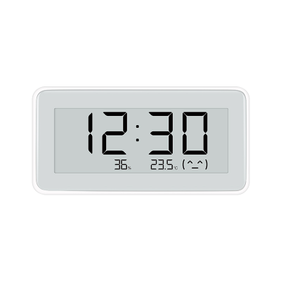 Xiaomi Temperature and Humidity Monitor Clock White