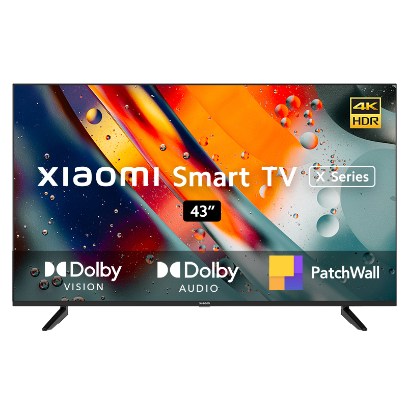 Xiaomi Smart TV X43 (108 cm) Black