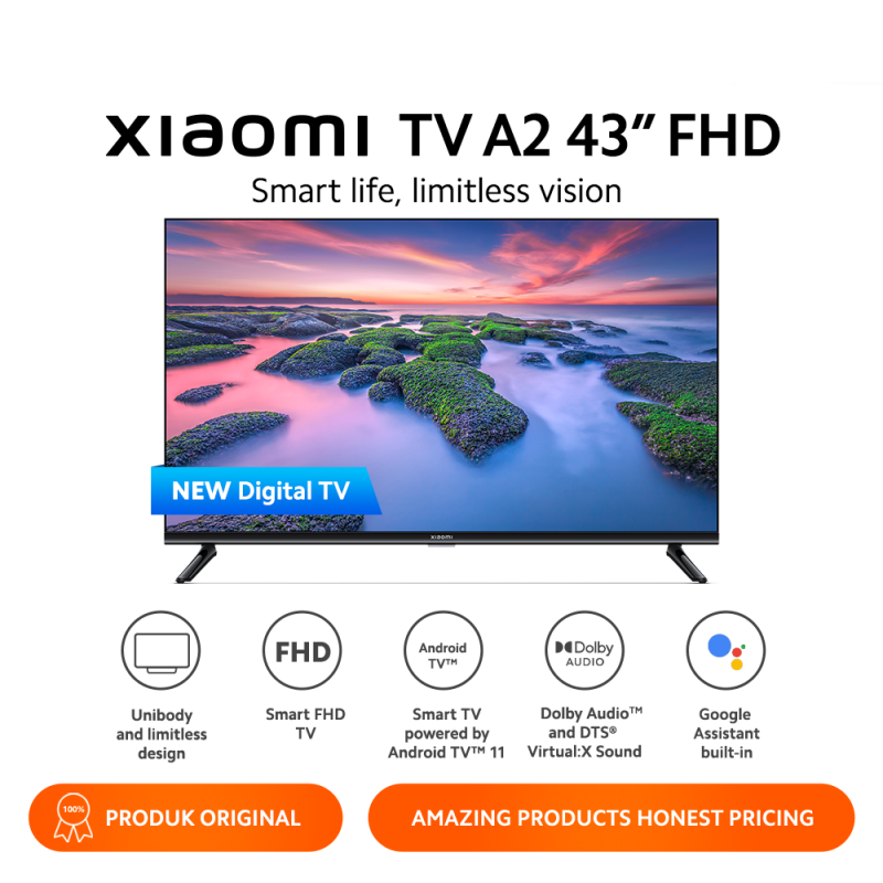 Xiaomi TV A2 FHD 43 inci - Xiaomi Indonesia
