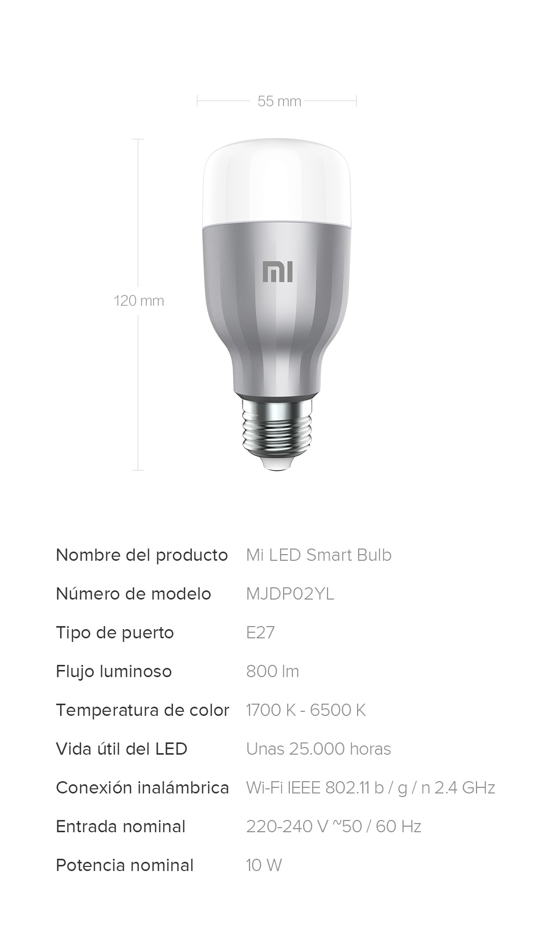 Mi LED Smart Bulb丨Xiaomi España -