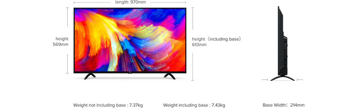 43" (108 См) телевизор led Xiaomi mi TV a2. Телевизор Сяоми Размеры. Телевизор Xiaomi 43 дюйма. Размер телевизора ми ксиоми. Телевизоры xiaomi размеры