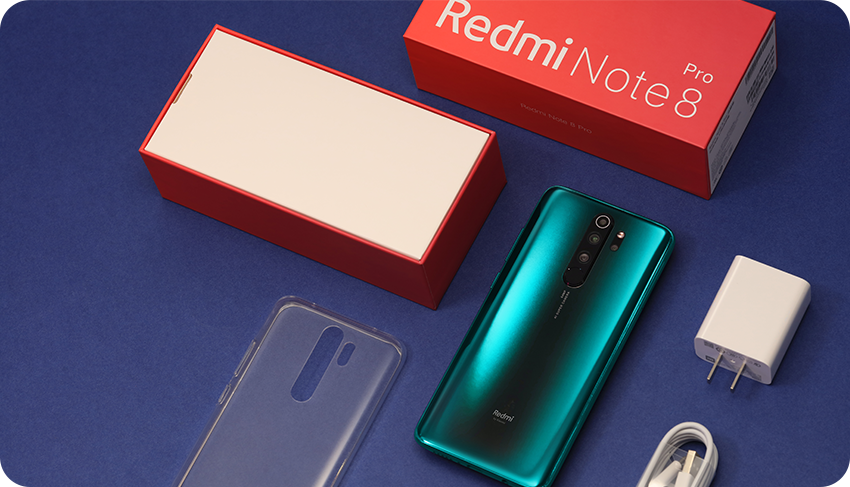  Xiaomi Redmi Note 8 Pro Smartphone, 6 GB + 64 GB, Blu (Ocean  Blue) : Cell Phones & Accessories
