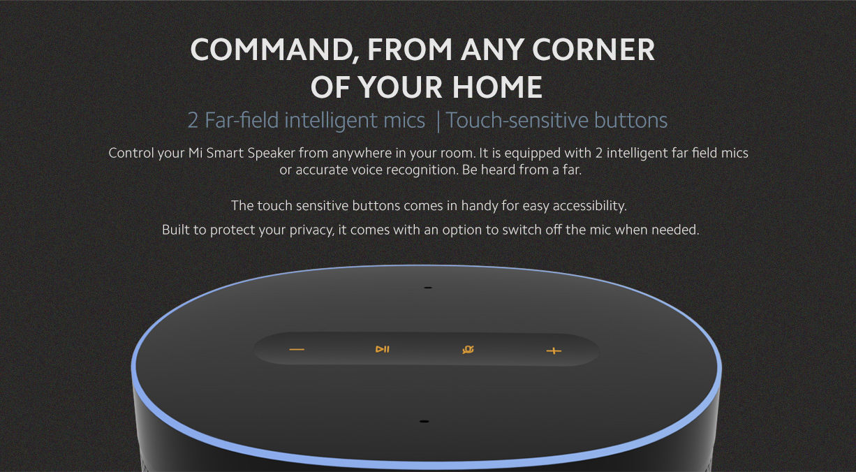 Mi WIFI Smart Speaker With Google Assistant
