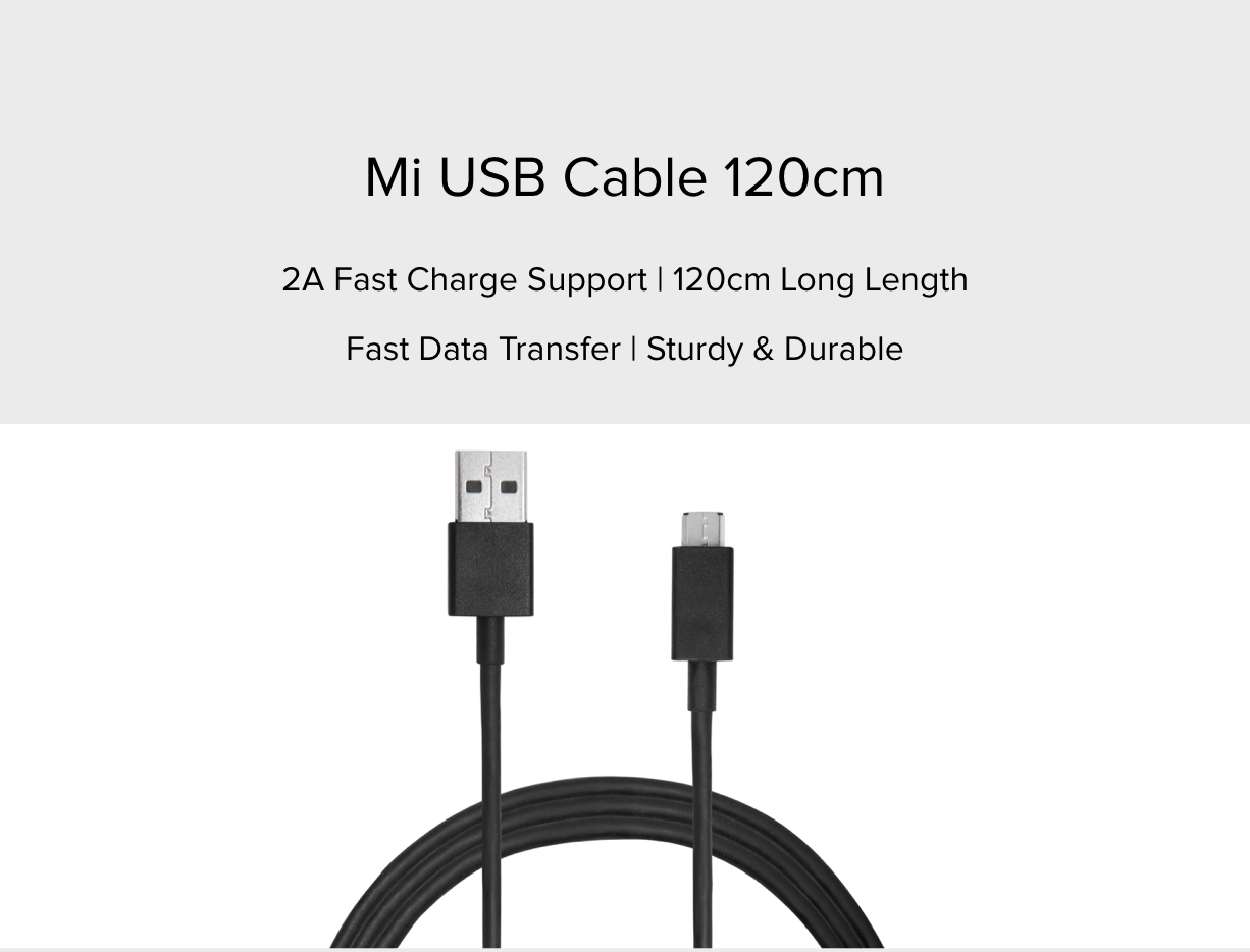 Mi Micro USB Cable