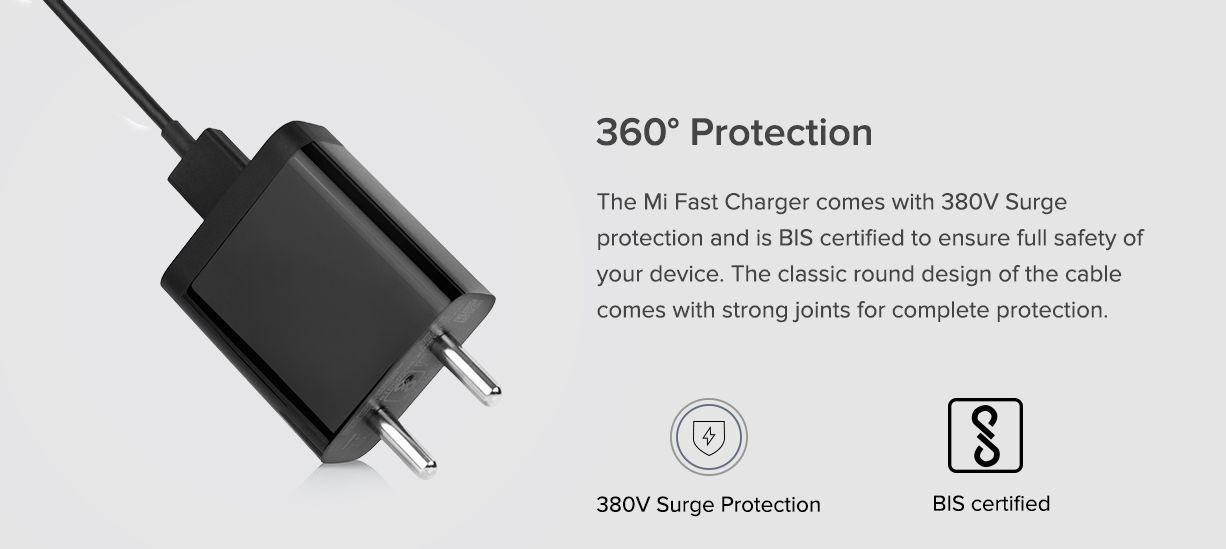 360 protection Xiaomi USB Charger 2A