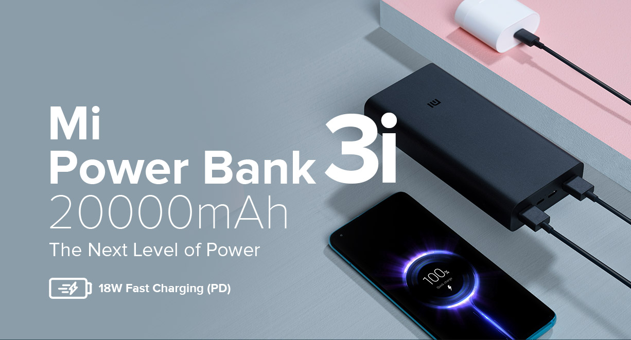 Xiaomi Mi Power Bank 3i 20000mAh