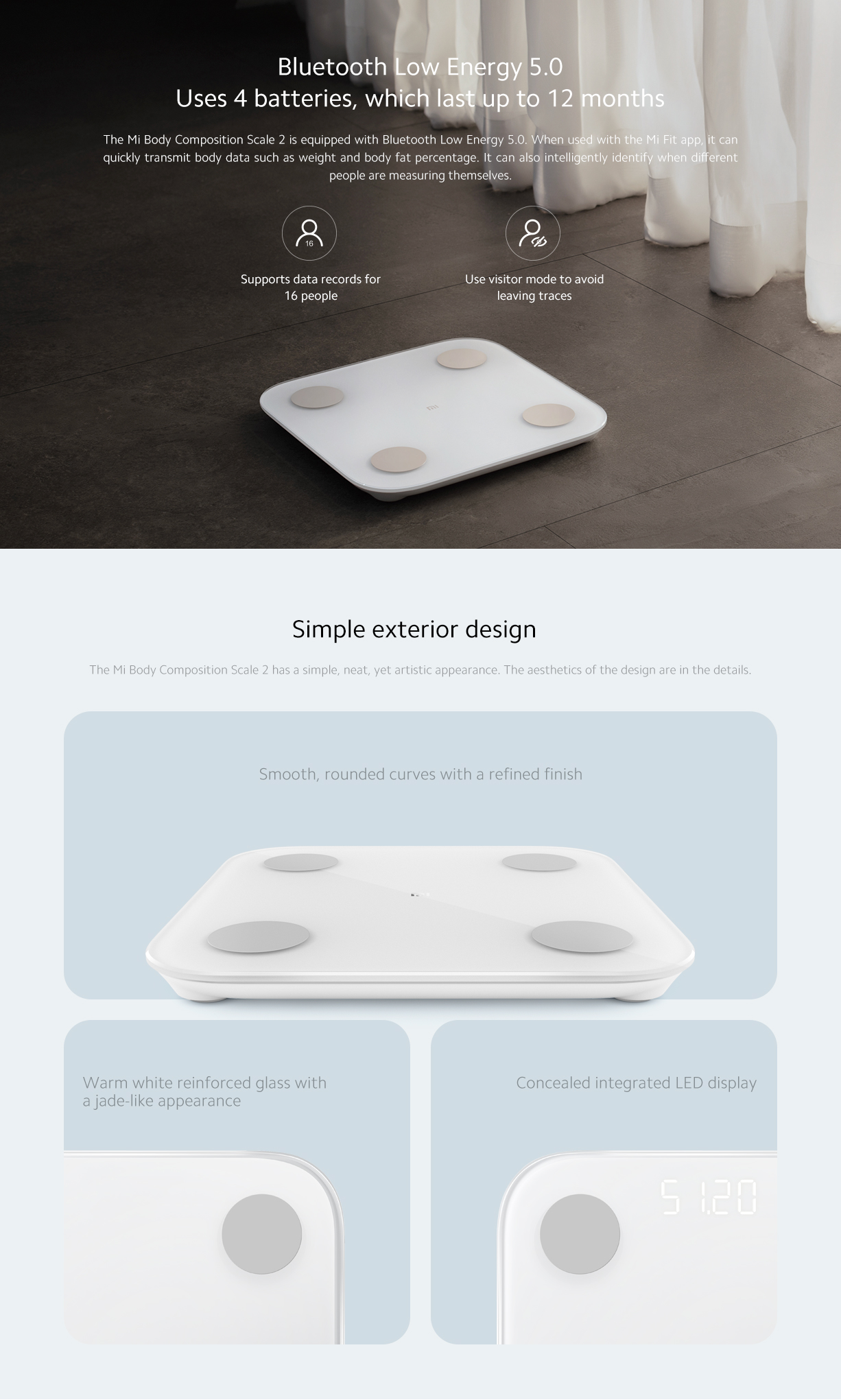 725E677D4319Fe9C6197F253B1Af07F0 Xiaomi The Xiaomi Fans Are In Luck Because The Asian Brand Has Improved Its Famous Xiaomi Mi Scale 2 Scale And They Bring Us The New Xiaomi Mi Body Composition Scale 2, An Improvement That Makes An Already Essential Scale An Article That Should Not Be Missing In Your Home. Designed Especially For All Those Who Want To Know Their Body In Detail, This New Xiaomi Scale Is Designed To Be Used With The Mi Fit Application, Which Will Allow Us To Have All The Data Inside Us. &Nbsp; Xiaomi Xiaomi Mi Body Composition Scale 2